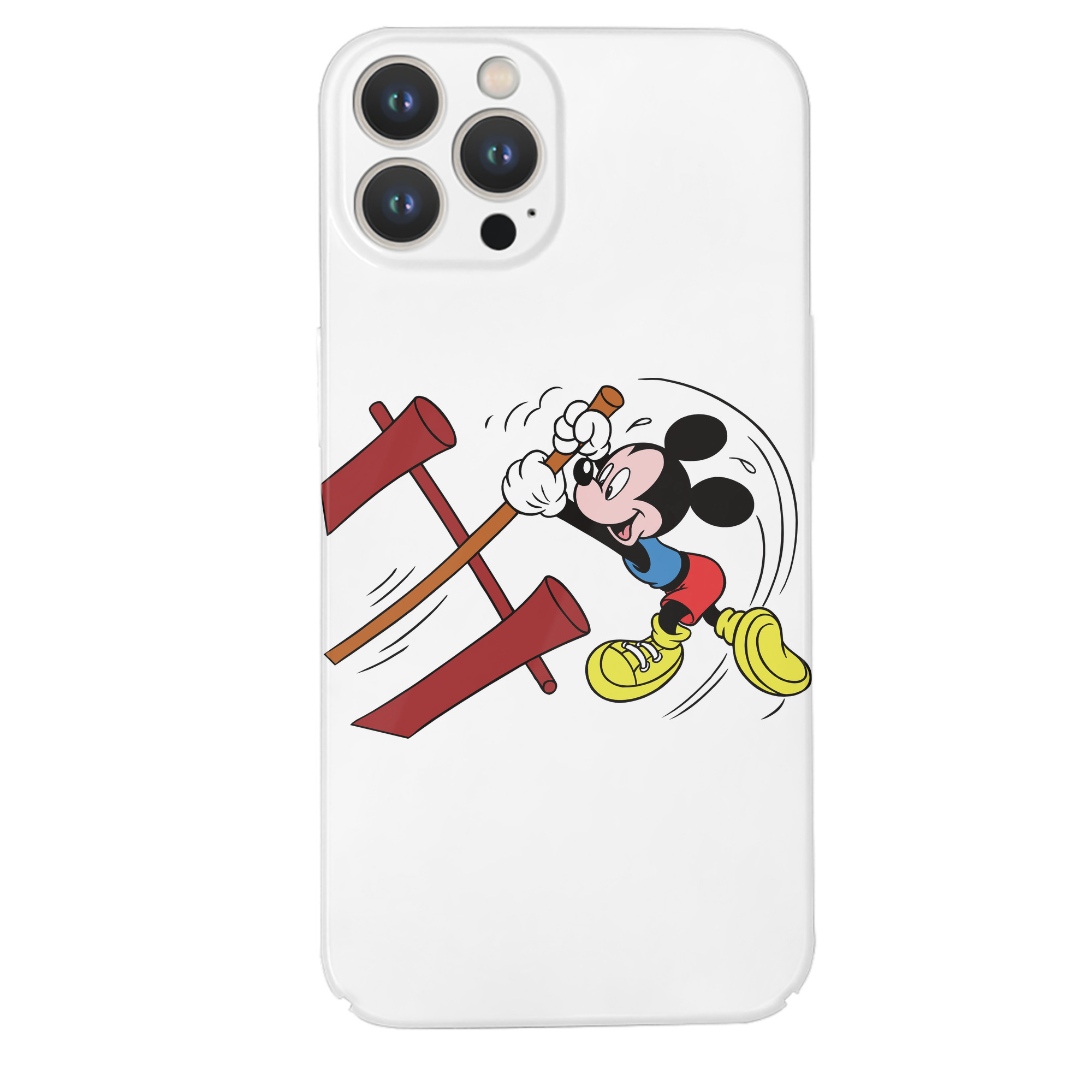 （画像用） ミッキーマウス Mickey Mouse 【iPhone 14シリーズ対応】ハードケース